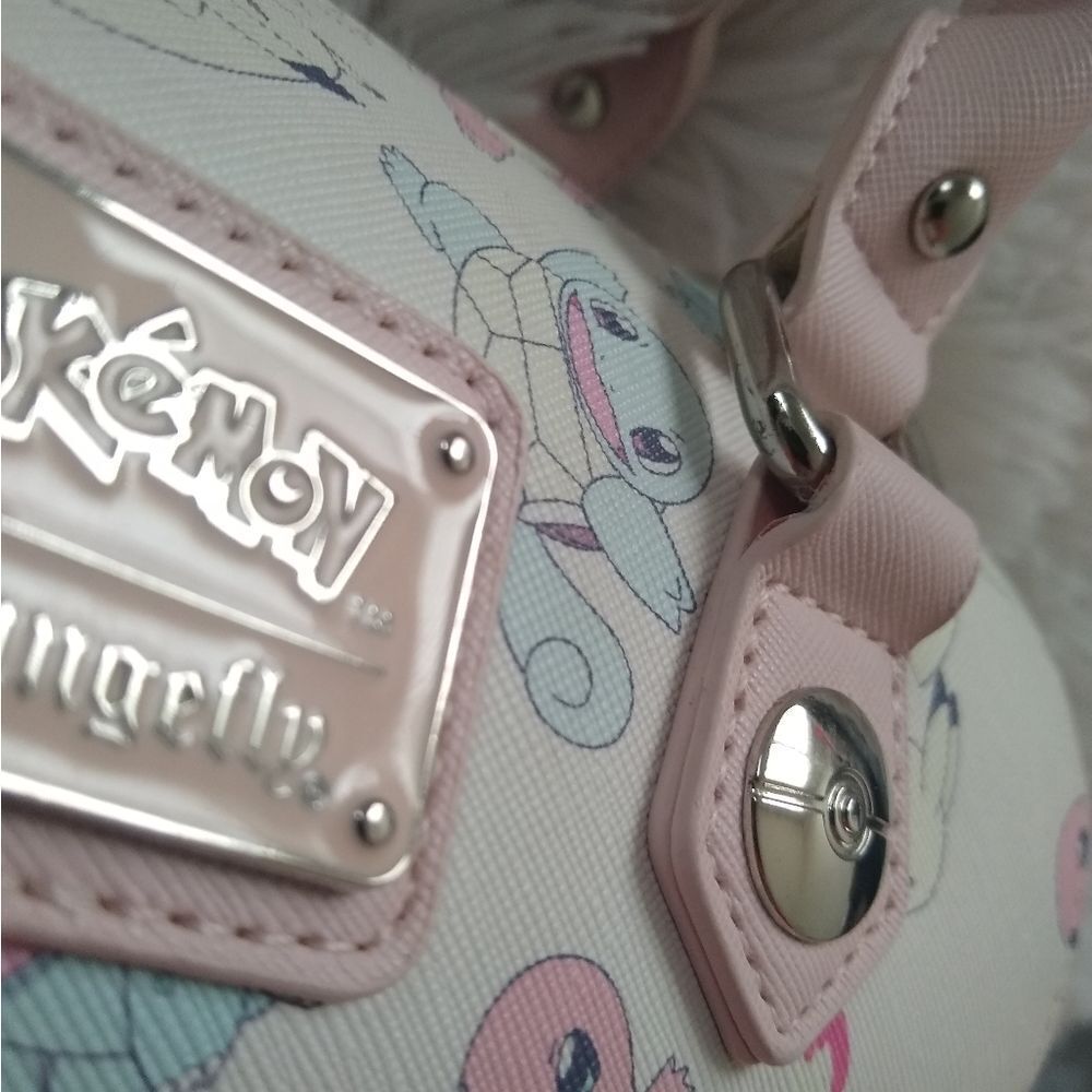 Loungefly Pokémon Starters Pastel Print Purse - Picture 11 of 17